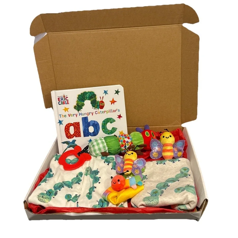 Newborn‎ Baby Gift Box, The Very Hungry Caterpillar ABC Book, Unisex Baby Shower